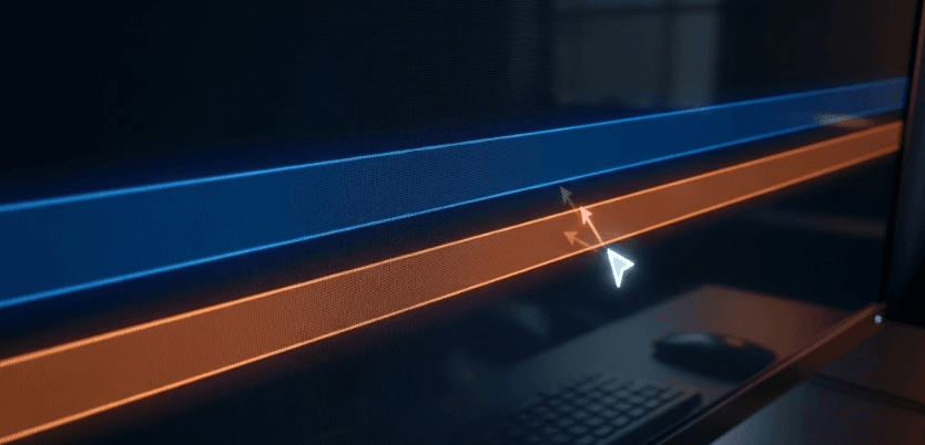 Representação visual de spread e slippage afetando execução de ordens no mercado financeiro