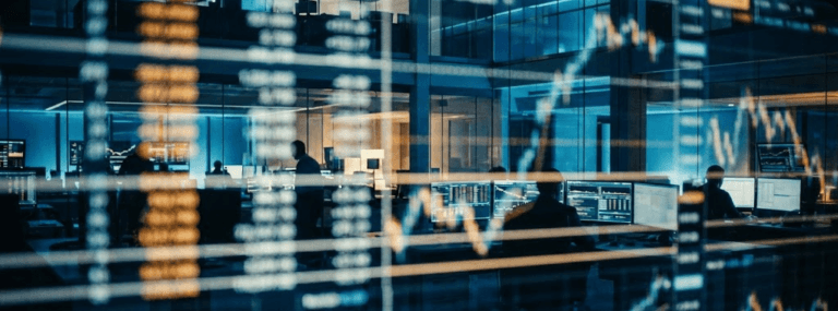 Cena premium de mercado financeiro com grade de ordens do gradiente linear e automação via algotrading