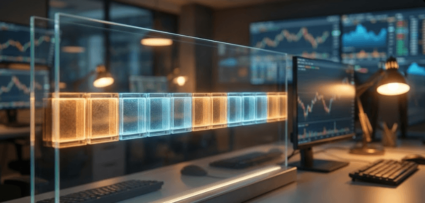 Walk-forward analysis representado por janelas sequenciais de treino e teste avançando no tempo