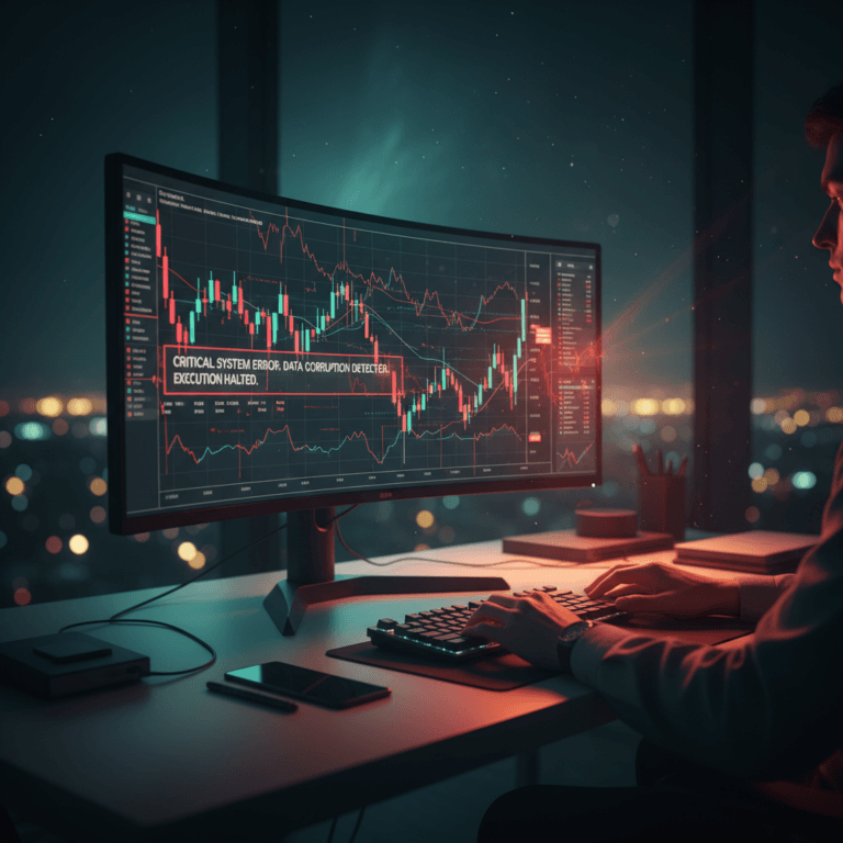 Falhas técnicas algotrading